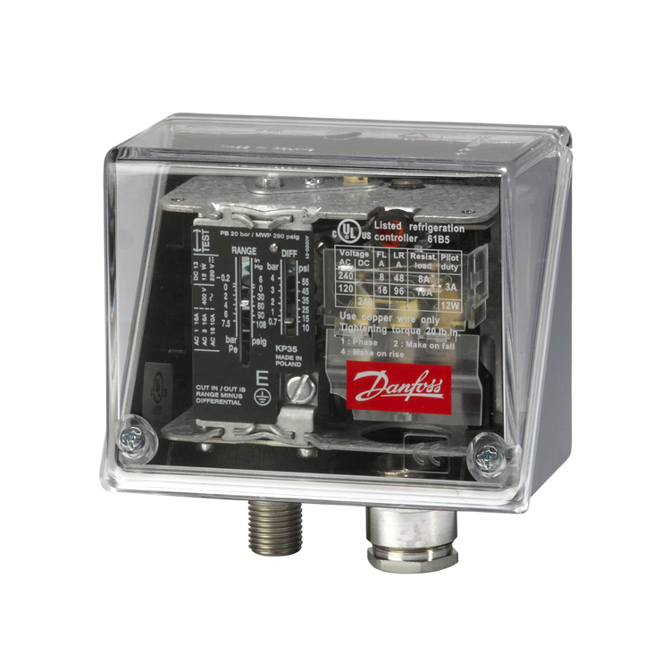 Pressostato Danfoss KP 35 IP55