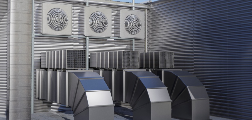 HVAC inteligente: eficiência com ventiladores múltiplos e inversores de frequência